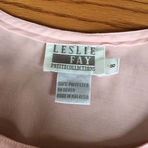 Baby pink animal print tank - Picture 4 of 4